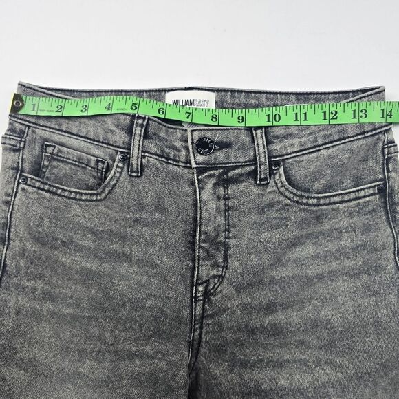 William Rast NWOT -1155 Perfect Skinny Jeans Ankle Zipper Grey Women's size 27 - Picture 3 of 9